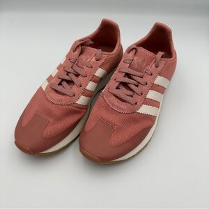 Adidas Flashback Sneakers -‎ Women’s 7.5  - Raw Pink/White